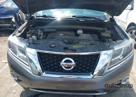 2015 Nissan Pathfinder Sl из США, поврежденный, VIN 5N1AR2MM8FC709412